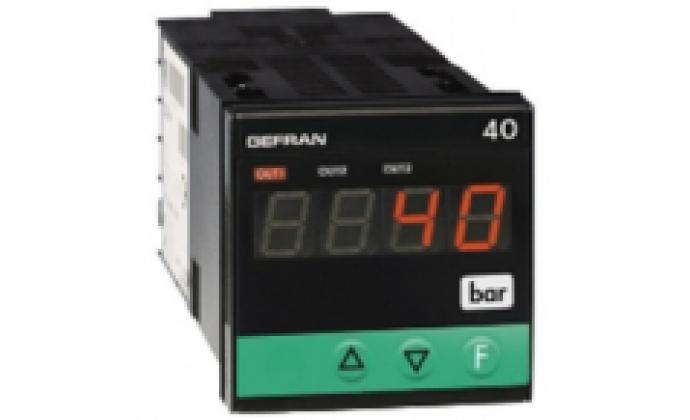 Gefran 40B48 - Indicator pentru traductor de pozitie, presiune si forta cu intrare de semnal de la traductor tensiometric sau potentiometru